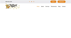 Desktop Screenshot of buckheadpaws.com